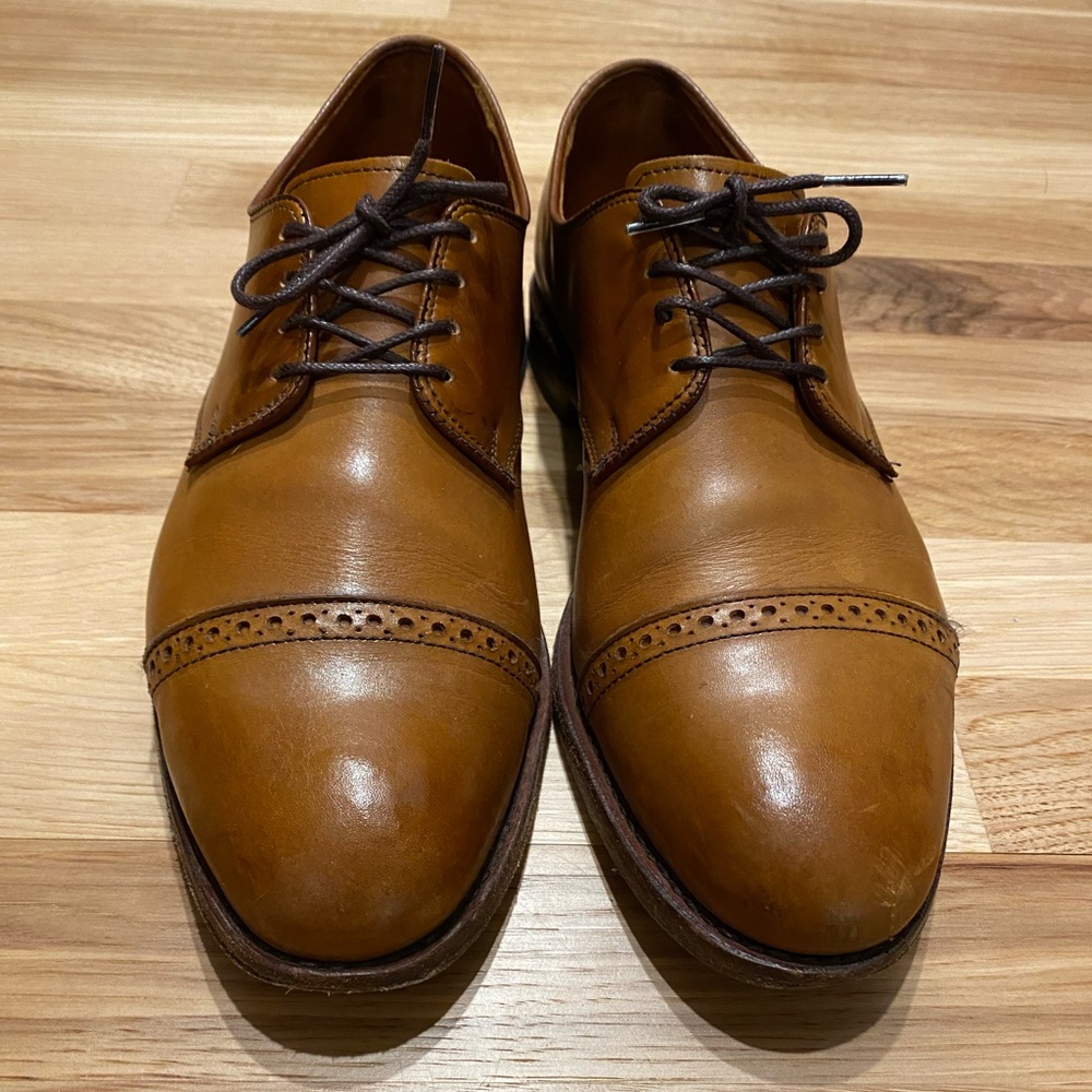 Allen Edmonds Boulevard Cap Toe dress shoe size 9.5 - Picture 3 of 8